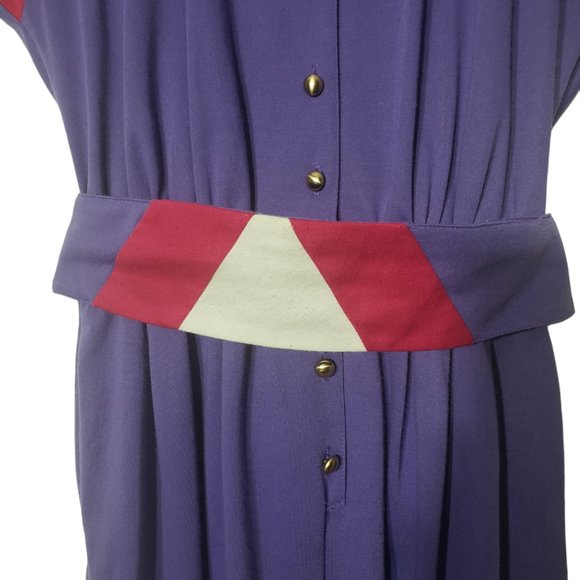 Vintage 80's style jumpsuit, colorful - Picture 6 of 14